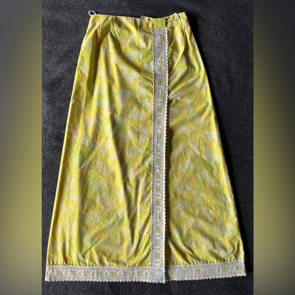 Vintage Lilly Pulitzer "The Lilly" 1960s Maxi Hostess Skirt